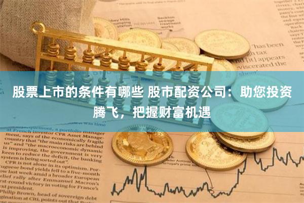股票上市的条件有哪些 股市配资公司:助您投资腾飞,把握财富机遇